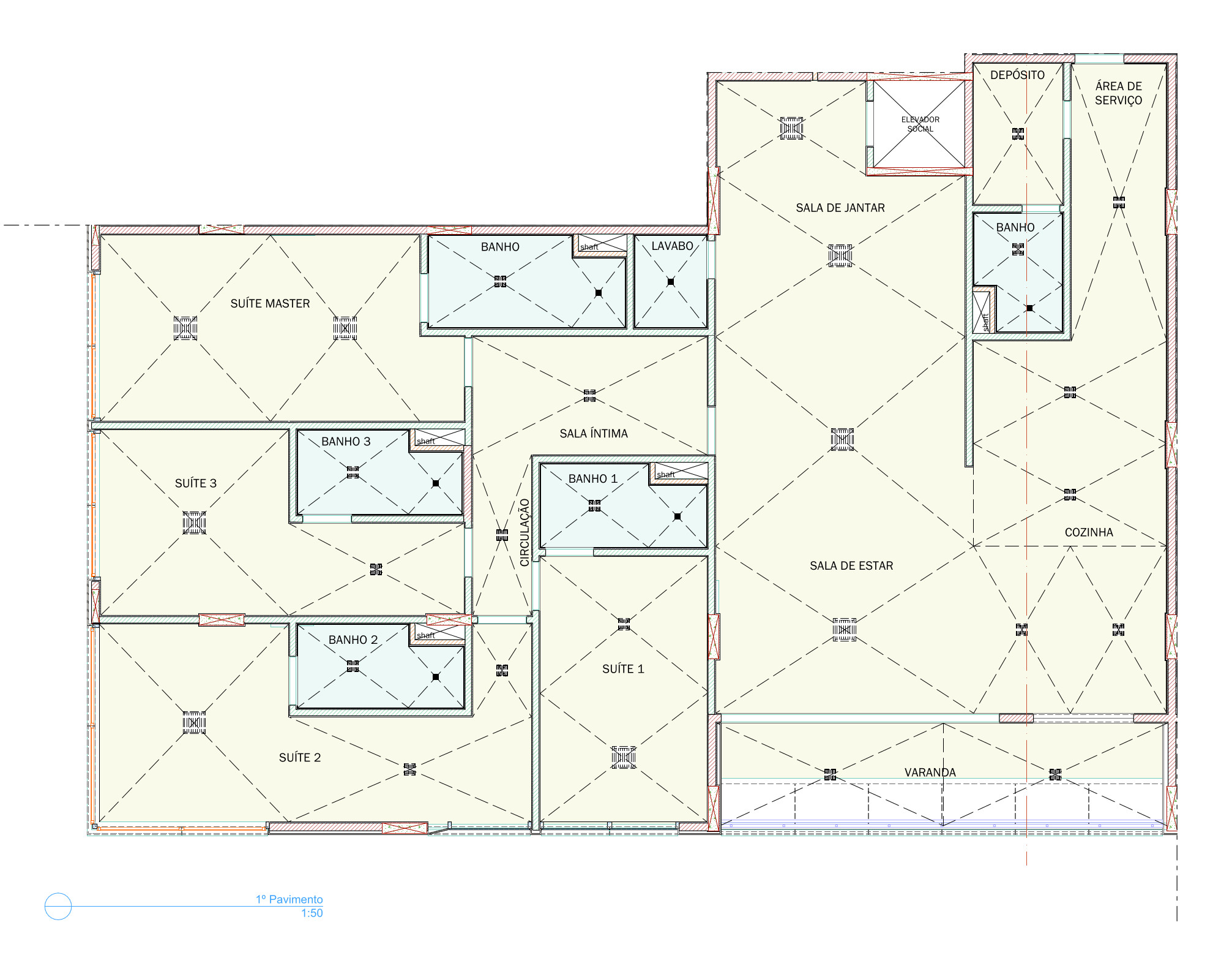 Forro e Pontos de Iluminação